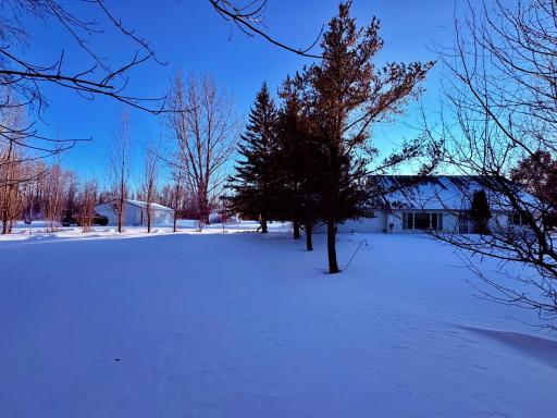 North side of property