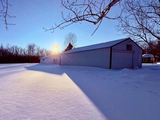 24x30 detached garage and 24x24 workshop