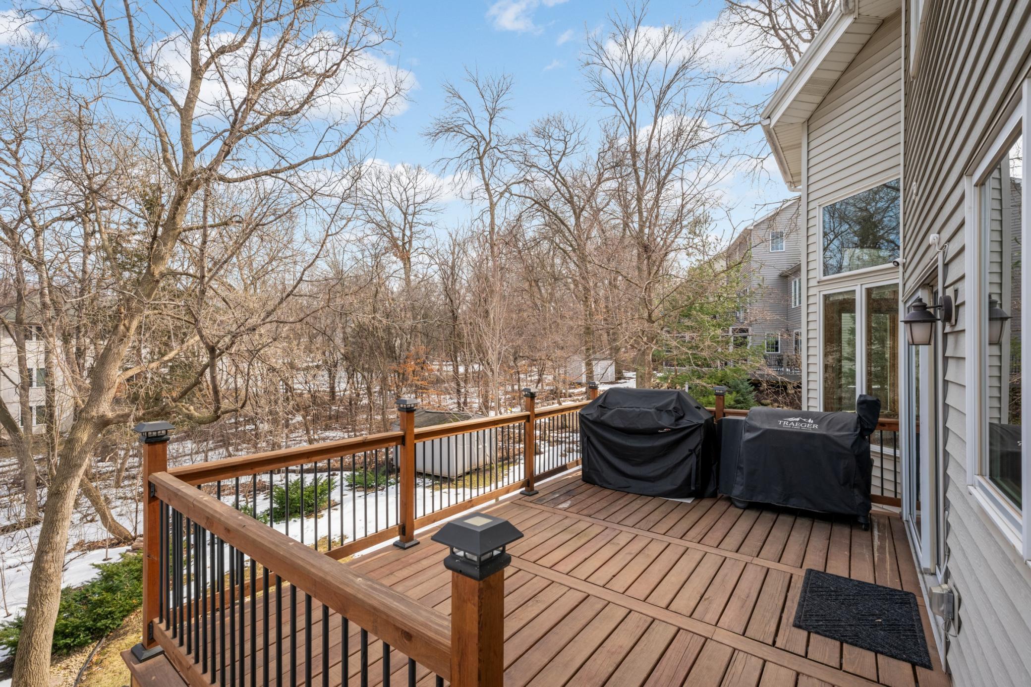 Newer composite deck