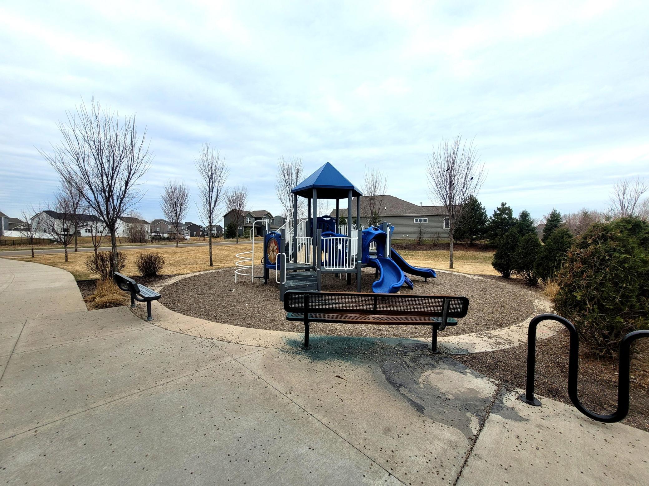 Spacious neighborhood playground with open green space for everyday enjoyment Lakeville MN