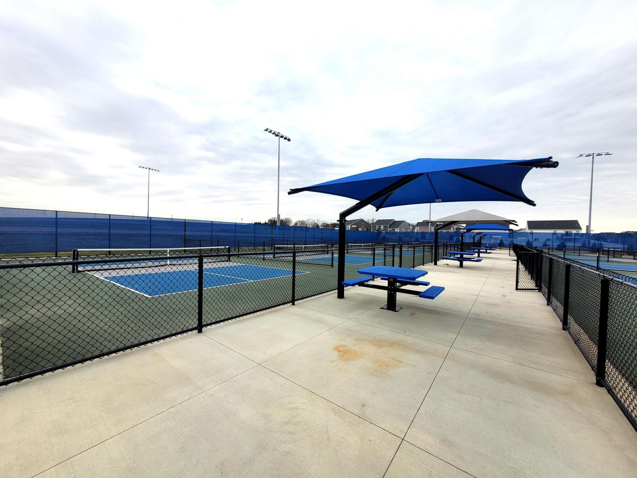 Community pickleball courts just minutes from home Lakeville MN
