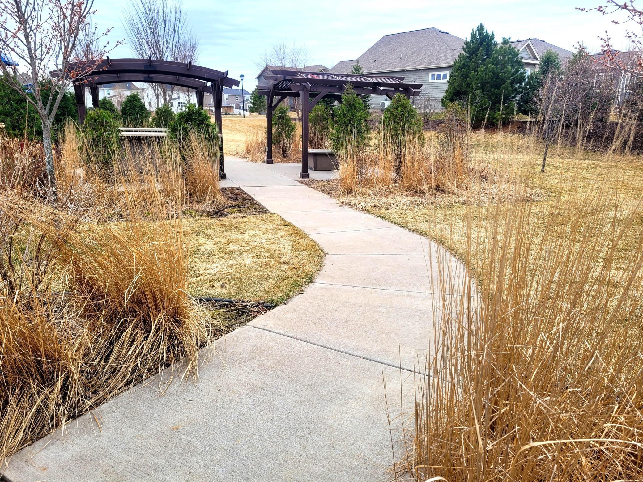 Walking paths connecting the neighborhood and surrounding areas Lakeville MN