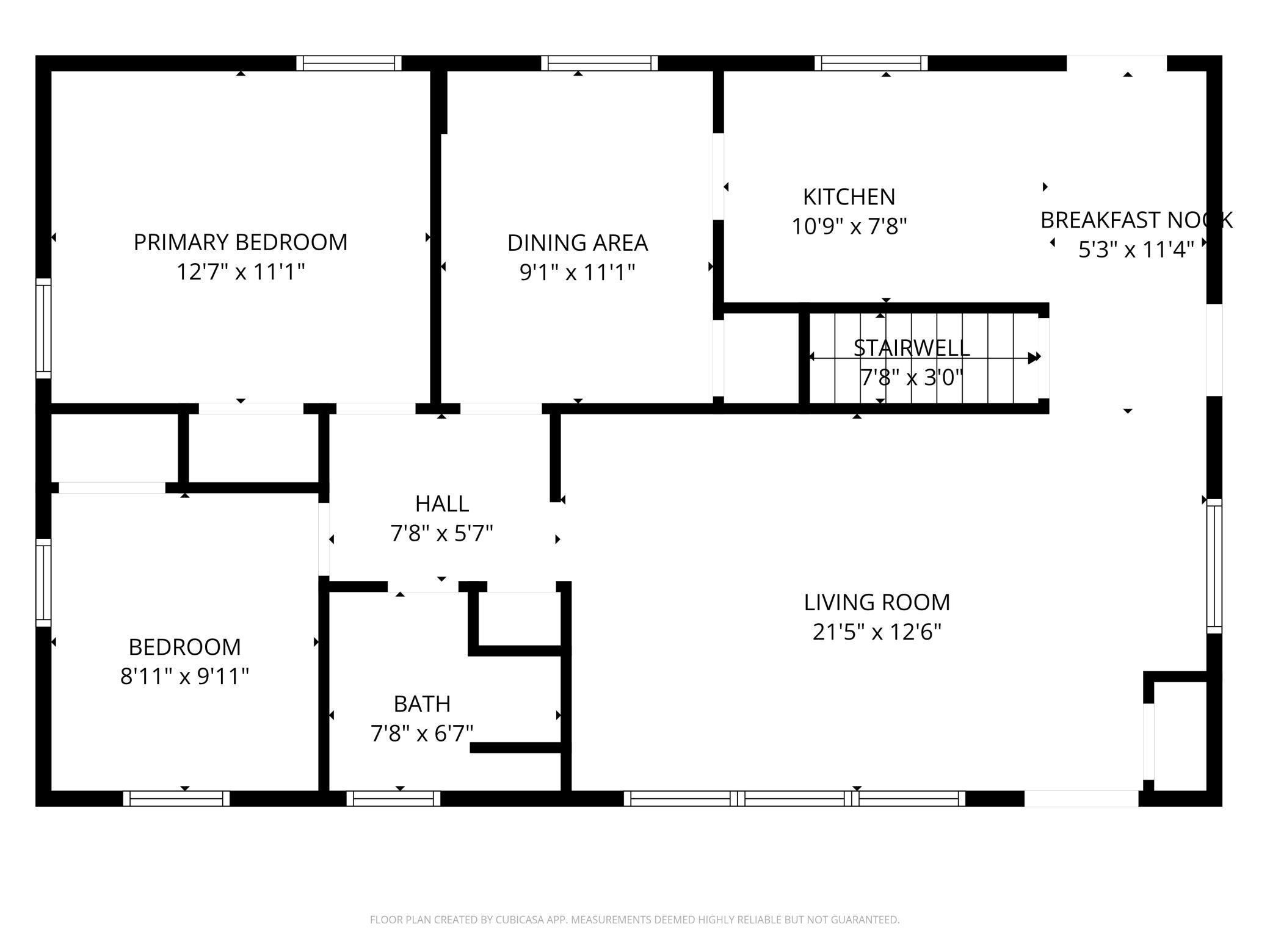 Main floor floor plan