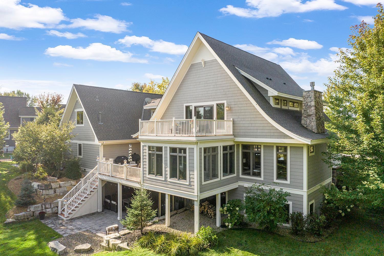 Backyard landscaping along the walk-out level underwent an extensive update in 2019 to include the lower patio area and surrounding limestone retaining walls & accents.