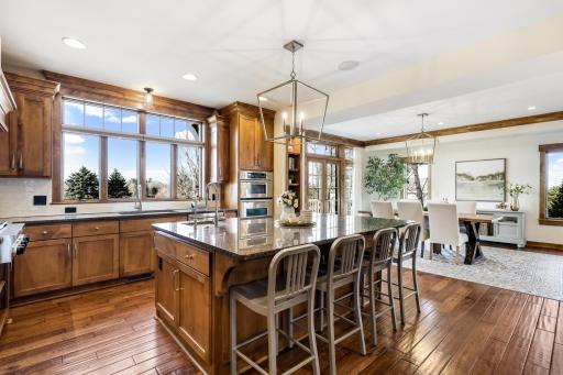 Light filled with neutral, natural aesthetics throughout the open concept gathering areas + multiple versatile flex spaces.