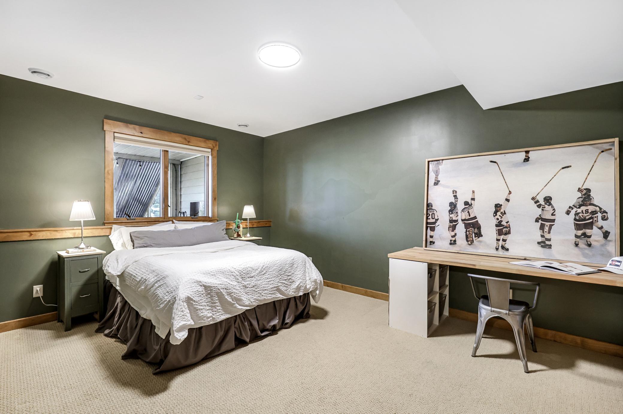 Bedroom 5: great for older teens who prefer their own space.