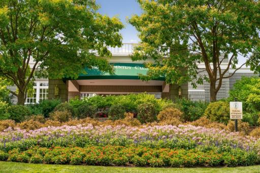 The Edina Country Club is just blocks away
