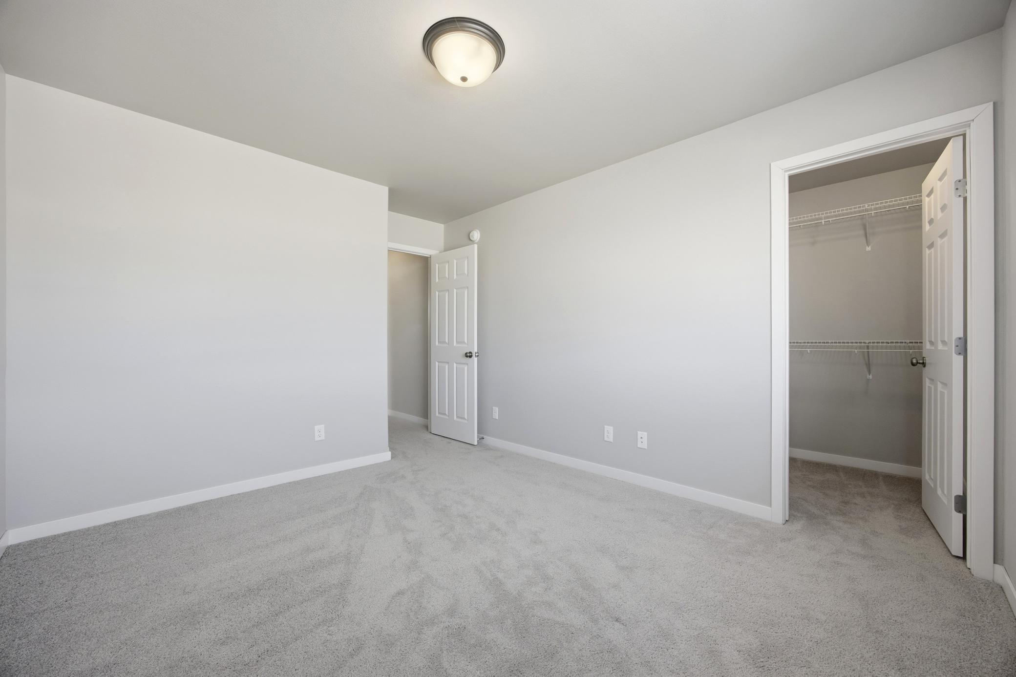 Upstairs Bedroom #2 (View 2) & Walk-in Closet
