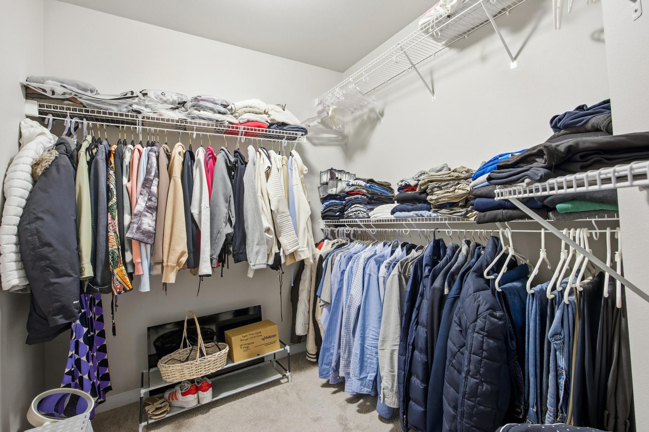 Primary Bedroom Walk-in Closet