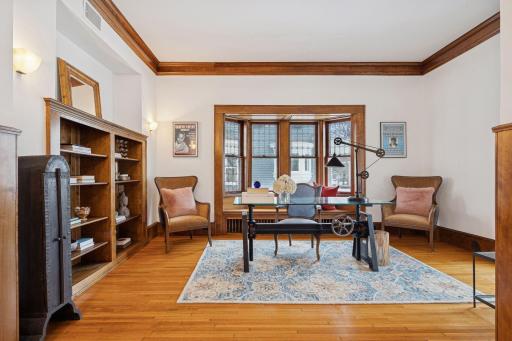 Beautiful office space with lots of natural light off the grand entrance