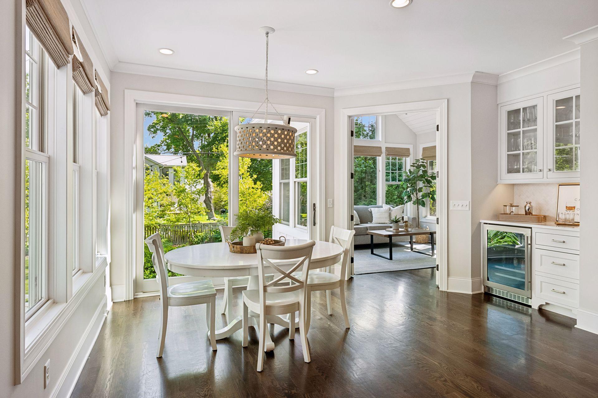 Informal dining room