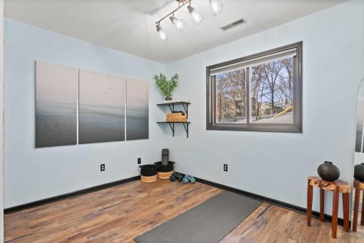 Another bedroom - currently used as the place to work out and "chill"!