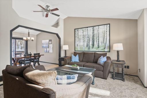 Spacious, open living with lots of sunlight!