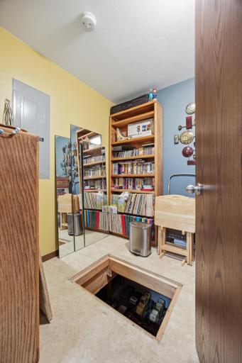 Storage/Utility Room with Crawl Space Access