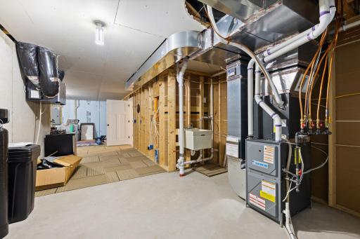 Utility room also offers a deep sink