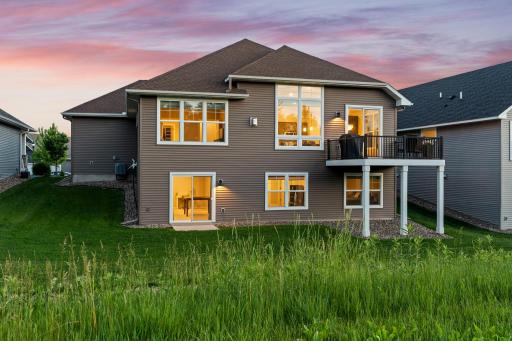 Enjoy peaceful summer nights on the deck