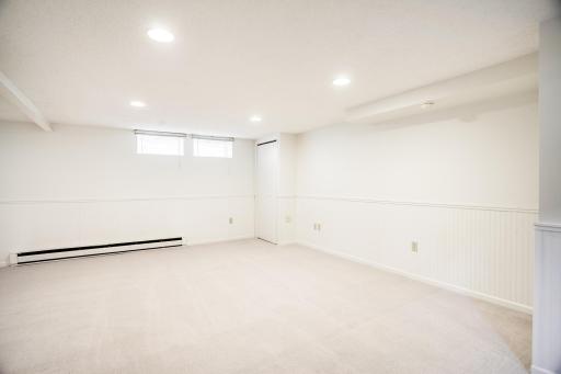 On the lower level, you 'll find a spacious family room, 1/4 bath, laundry and storage