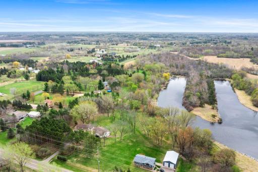 Situated on 3 acres, you'll love the private setting that backs up to a pond