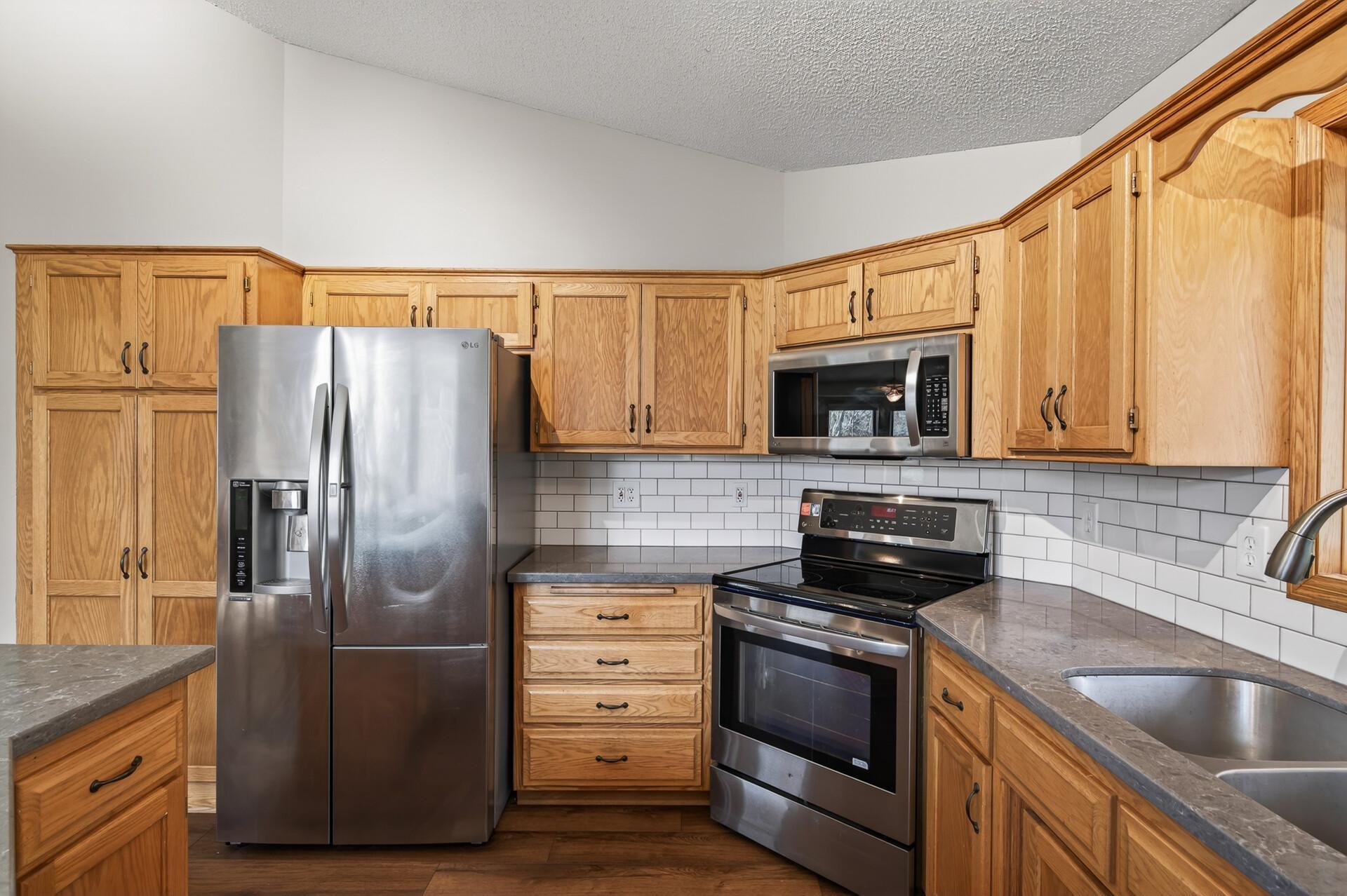 Stainless steel appliances