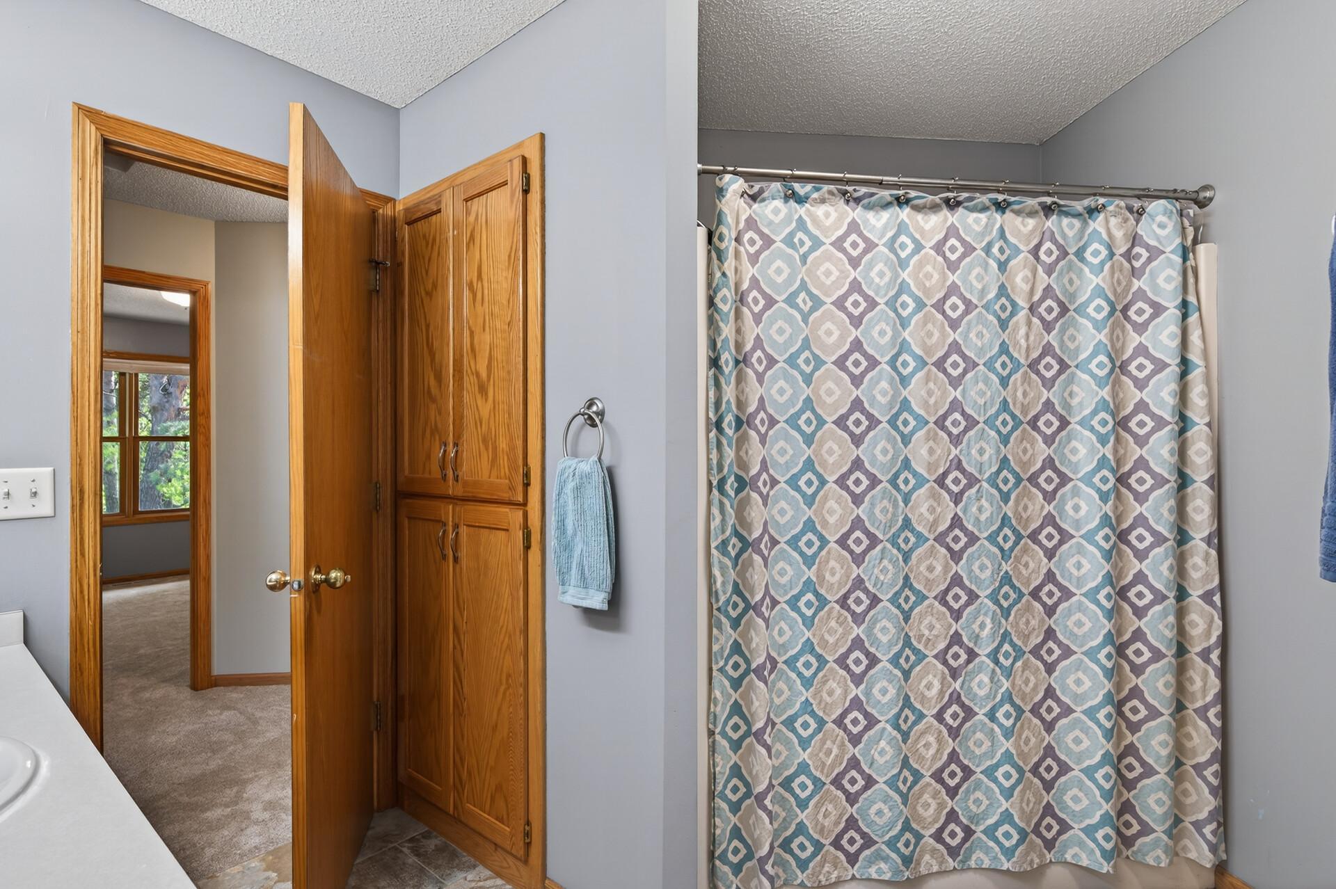 Extra storage in the bathroom