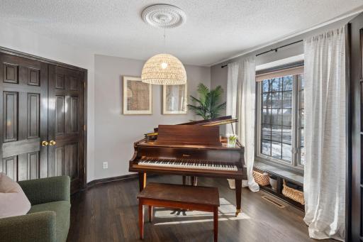 Main Level Music/Office or Bedroom