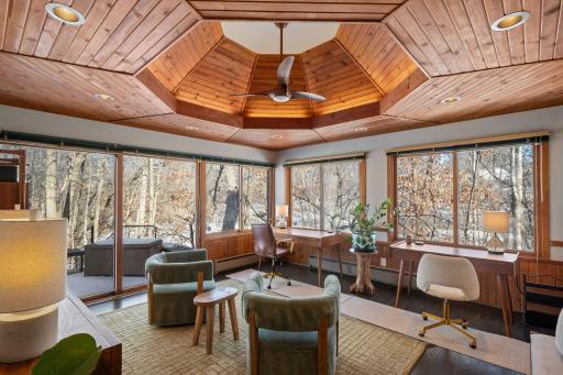 Secluded & Spacious Office/Excercise