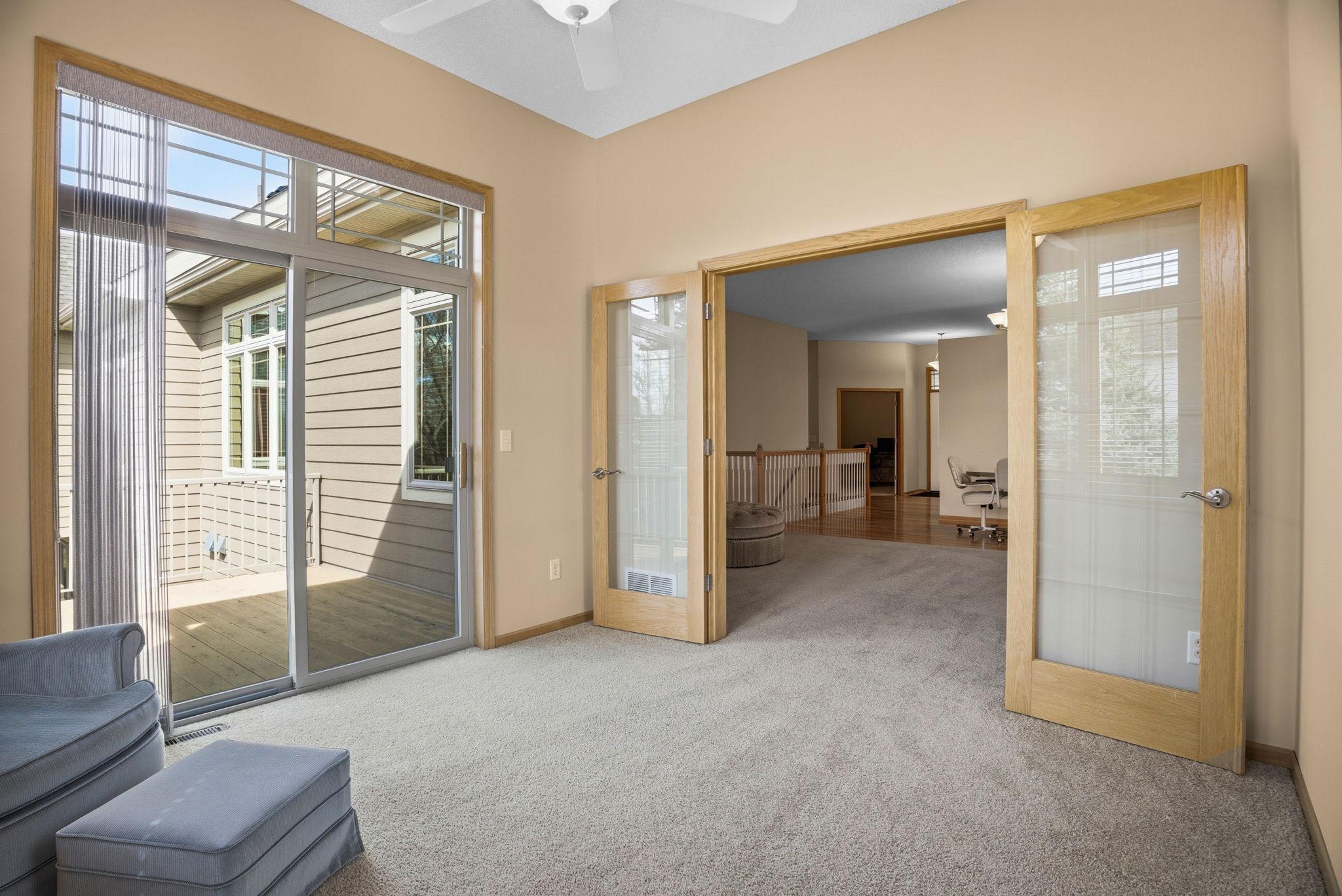 4 Season Porch with Private Deck Access