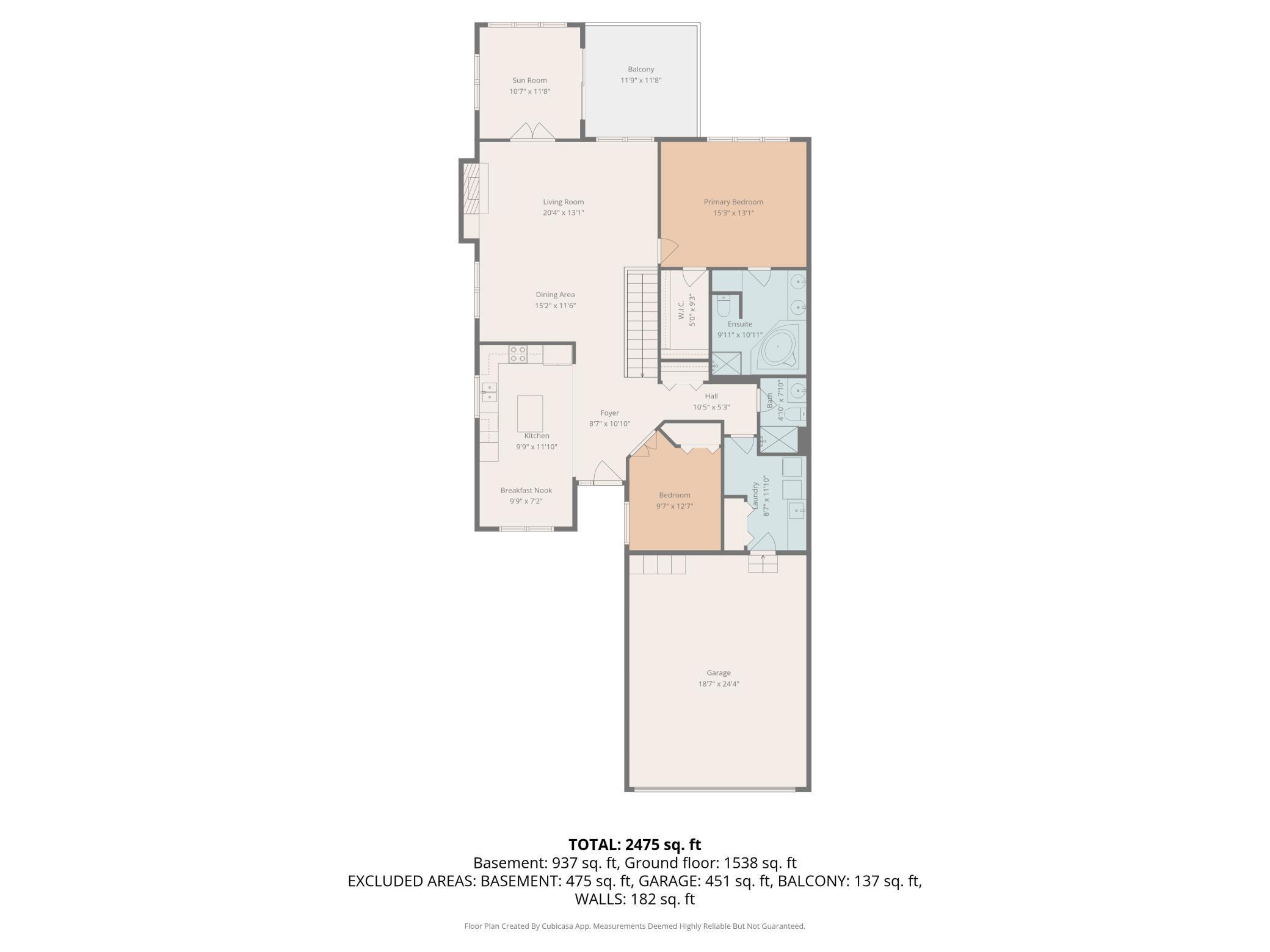 Main Level Floorplan