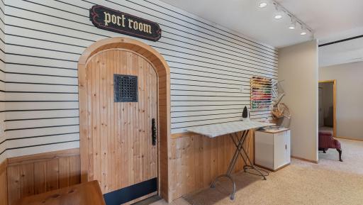 River life comes with a rich history and a promise of a good future. Appreciate here salvaged door and sign from historic Pirates Cove. Storage area through the door.