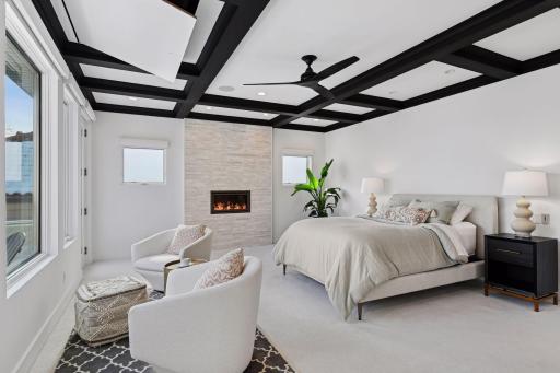 drop down TV from the ceiling (TV and remote will stay with home)