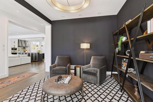 Conveniently located just steps from kitchen