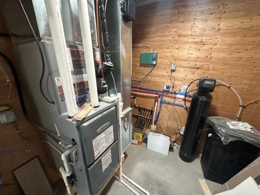 Utility room in Garage