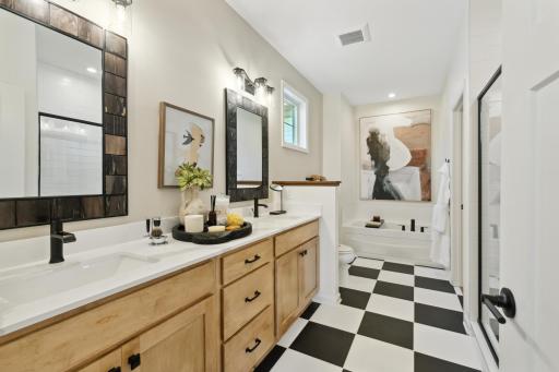 Pictures from previously built model to showcase space and layout. See list agent for option/color specifics.