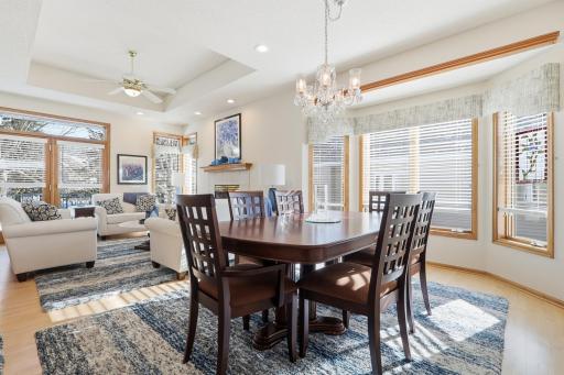 Sunny open floor plan