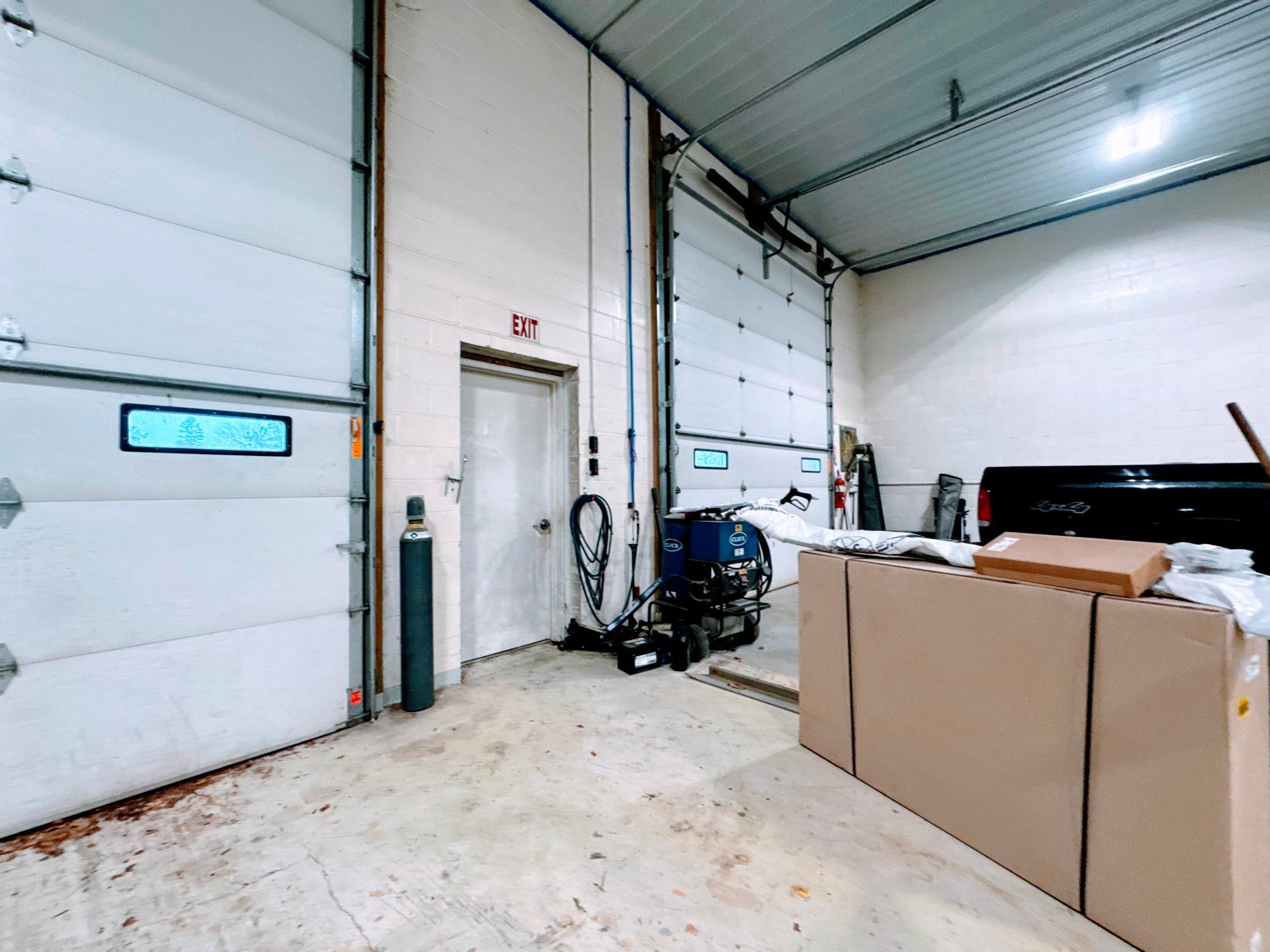 Insulated Overhead doors.