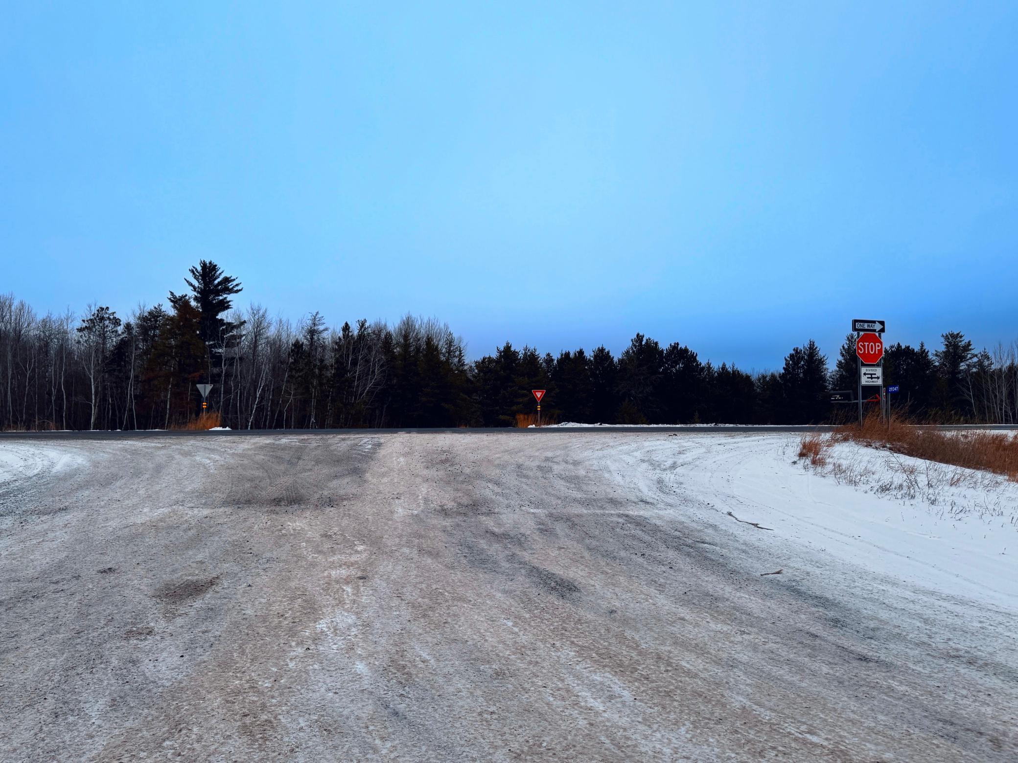 Highway 2 Intersection.