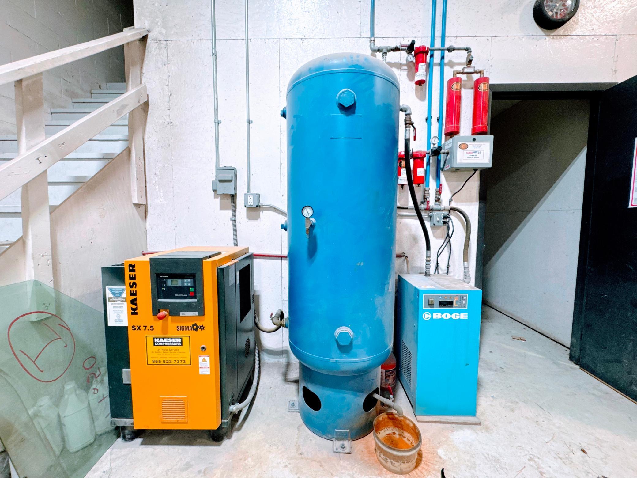 Compressor equipment.