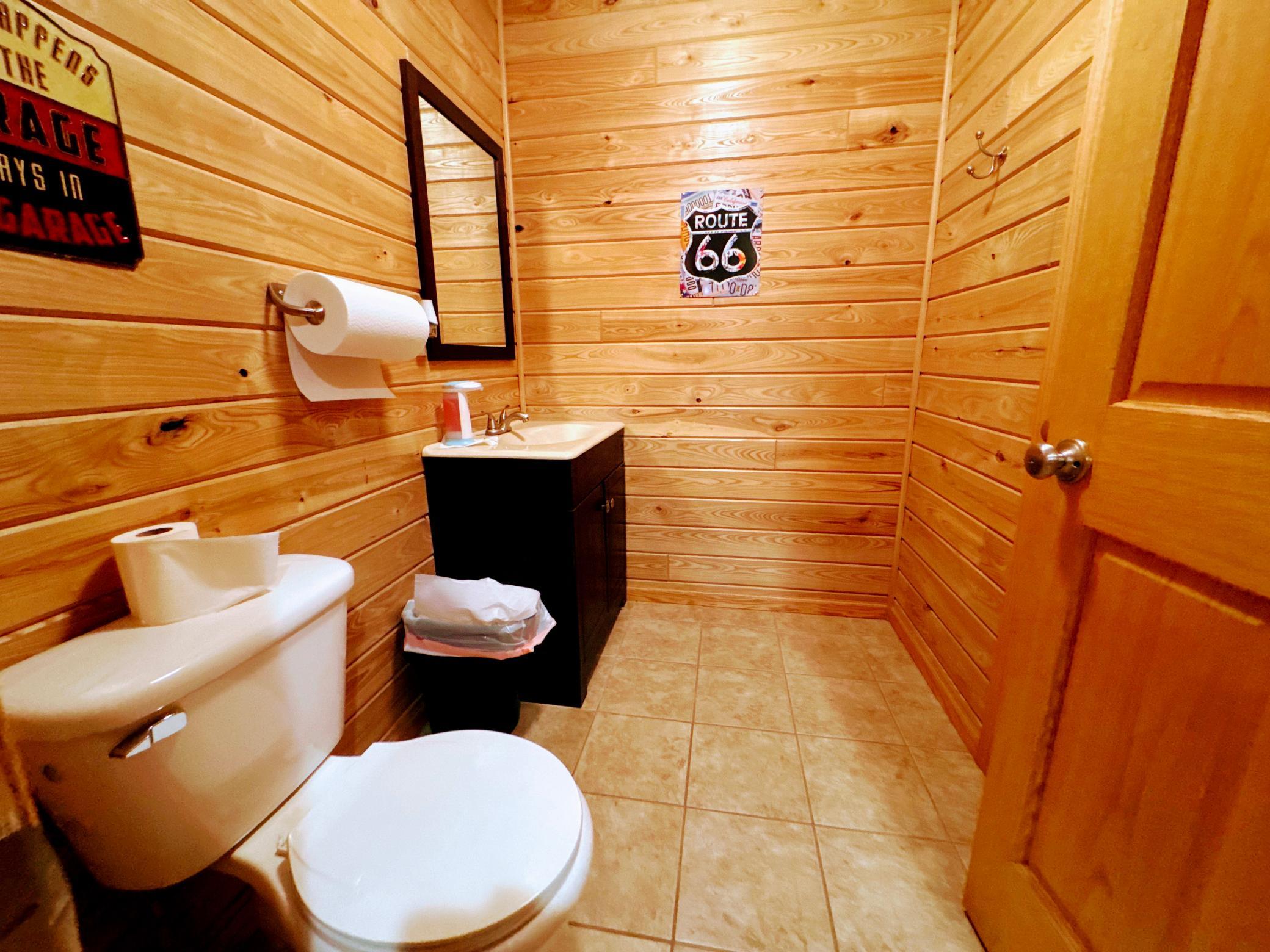 bathroom updated.