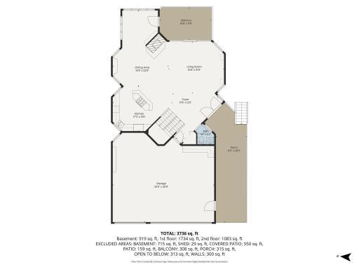 Main Level Floor Plan