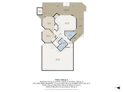 Lower Level Floor Plan