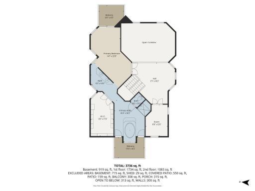 Upper Level Floor Plan