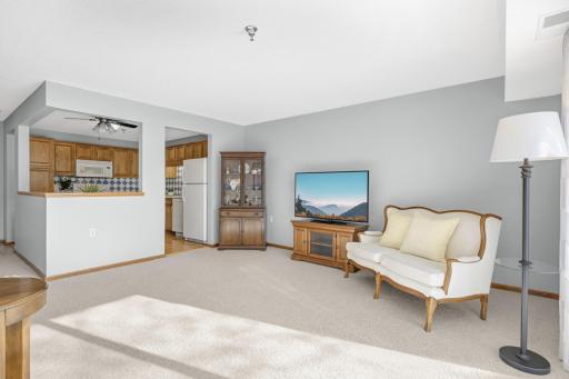 Living Room provides a versatile space for relaxing, reading, or hosting friends