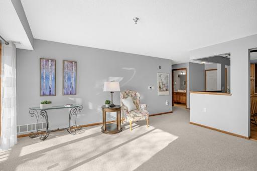 Open floor plan allows for flexible furniture arrangements