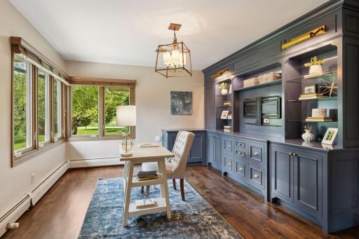 Main floor office/2nd bedroom with ensuite bath