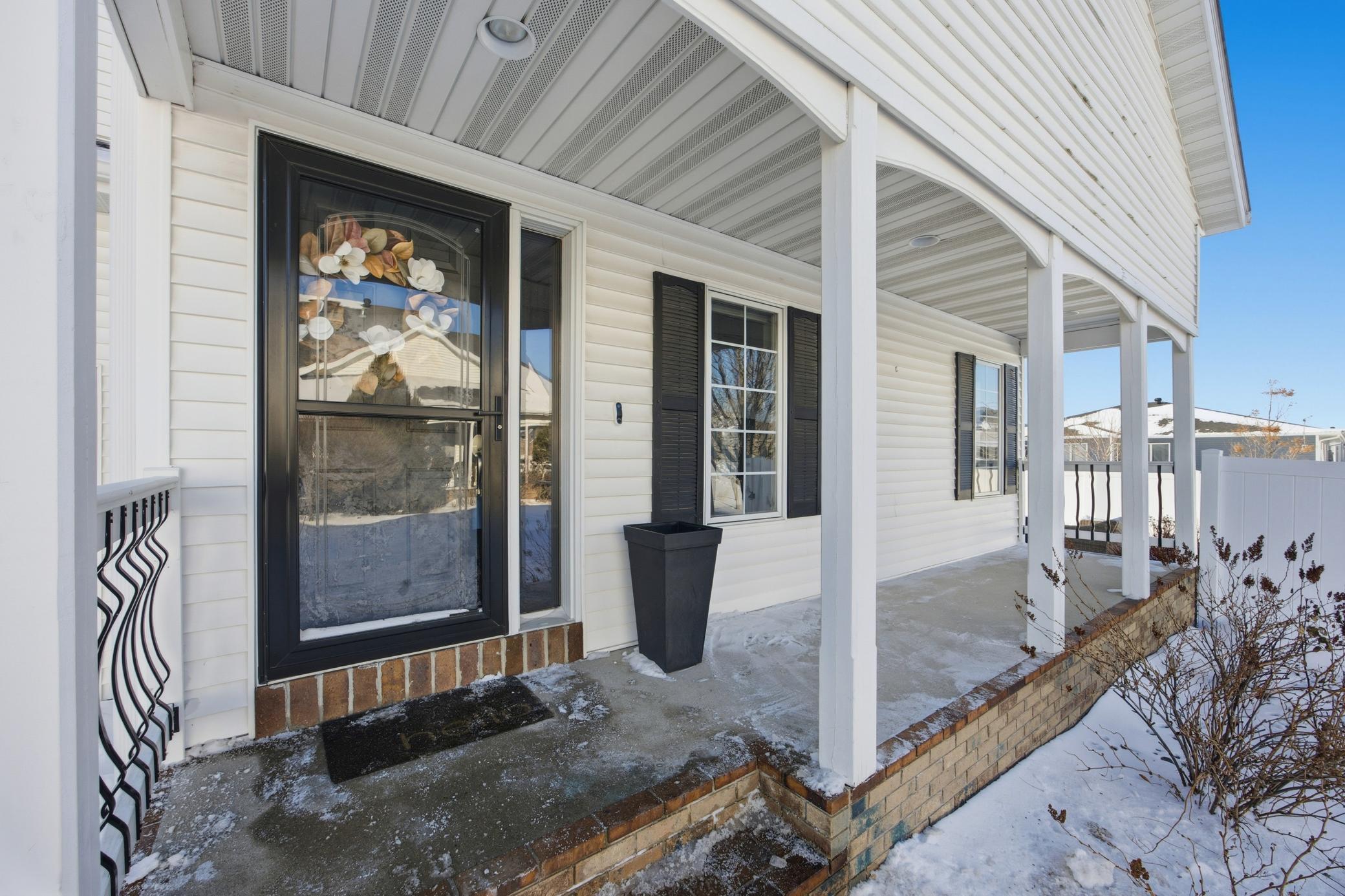 24 foot long front porch!