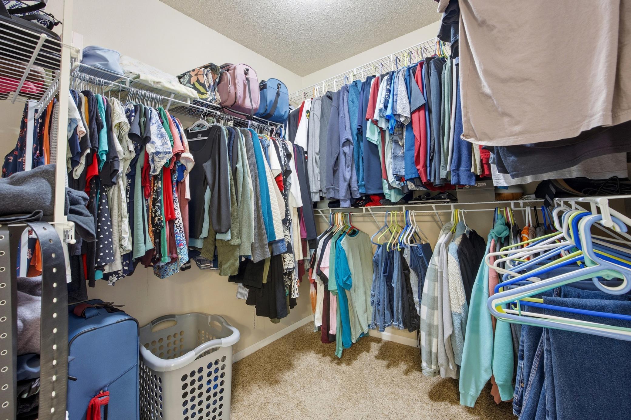 Primary Closet - lots of closet space
