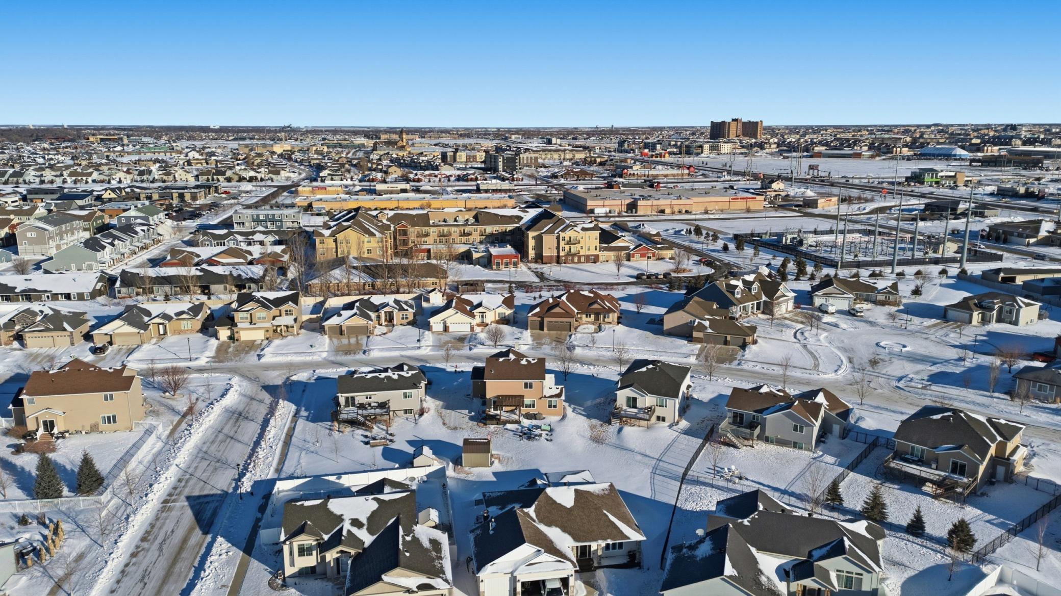 Aerial View-from the south looking north