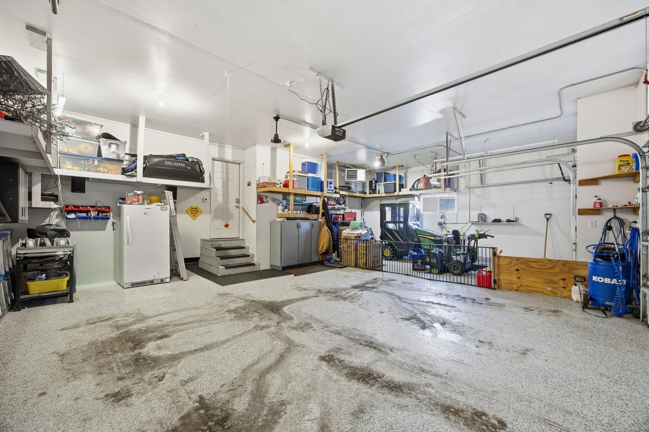 Garage - Finished and heated