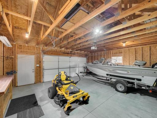 Example of Organized Storage! *Items Are NOT Included With Home Sale-Mower May Be Available Separately!