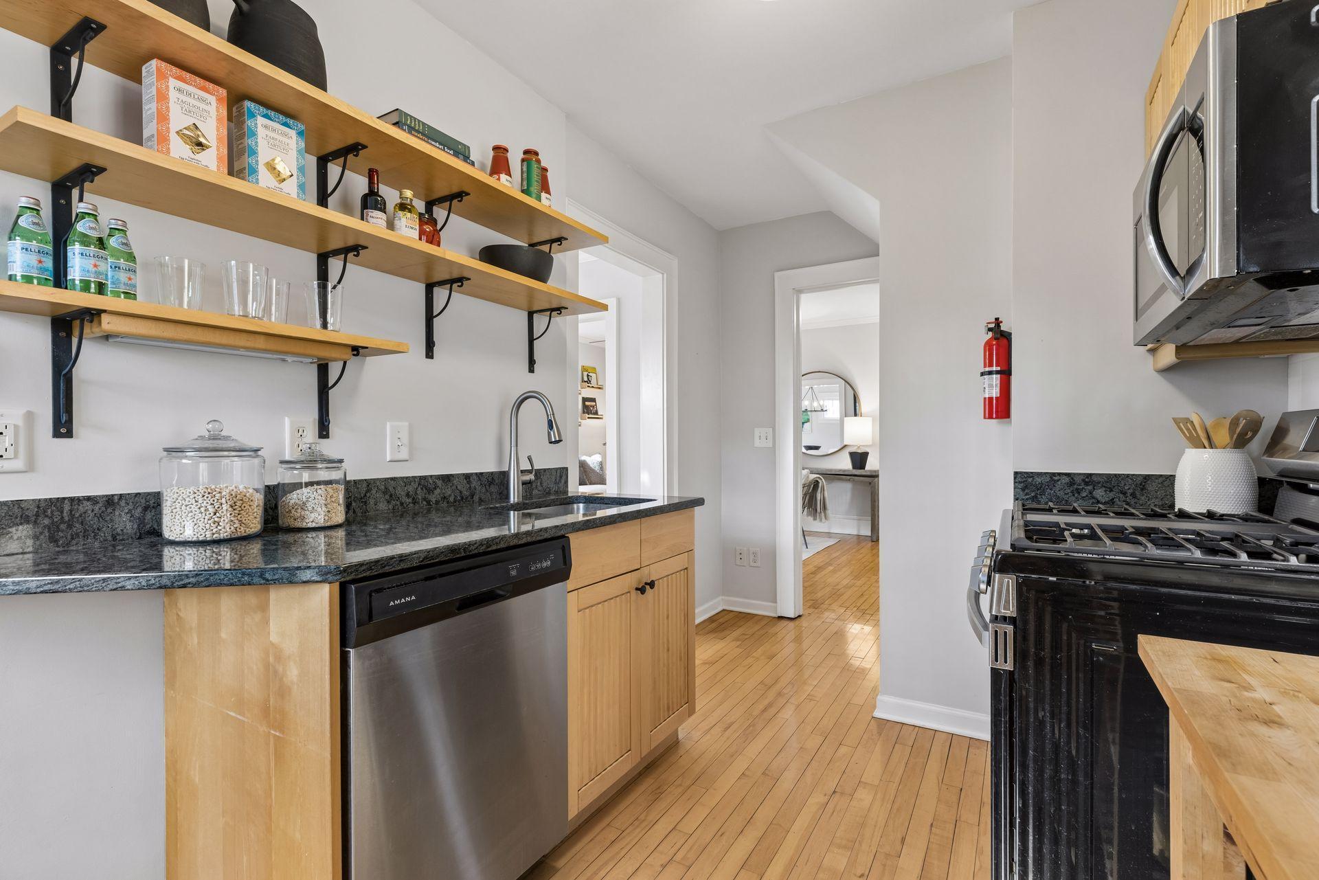 From kitchen looking toward living room